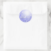 Disco Ball Ronde Sticker (Tas)