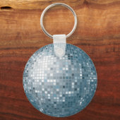 Disco Ball Silver Sleutelhanger (Voorkant)
