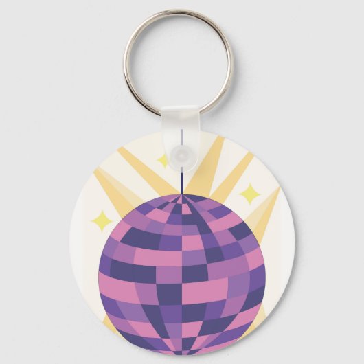 Disco Ball Sleutelhanger (Voorkant)