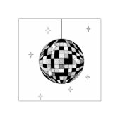 Disco Ball Stamp Rubberstempel (Afrduk)