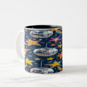 Disco Ball Stars Mug (Devant gauche)