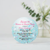 Disco Ball Sweet 16 Party Invitation (Debout devant)