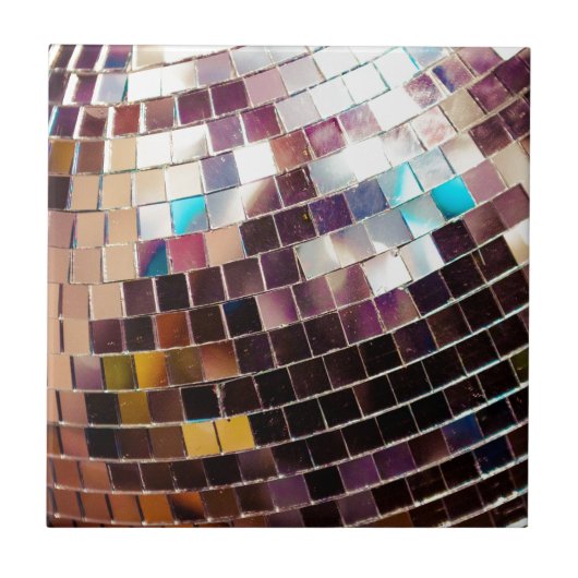 Disco Ball Tegeltje (Voorkant)