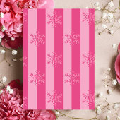 Disco Ball Village Roze Kerstfeest uitnodiging