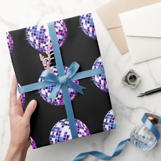 Disco Ball Wrapping Paper Cadeaupapier
