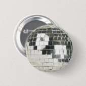 disco-ballfoto ronde button 5,7 cm (Voorkant /achterkant)
