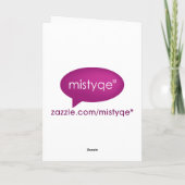 Disco Balls Blue New Year Party Kaart (Achterkant)