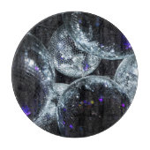 Disco Balls: Donkere feestsfeer Snijplank (Voorkant)