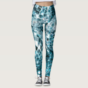 Disco Balls Glam #16 #retro #wall #art Leggings