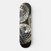 Disco Balls Glam #2 #retro #wall #art Skateboard (Voorkant)