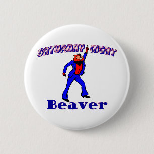 Disco Beaver Ronde Button 5,7 Cm