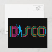 DISCO BRIEFKAART (Voorkant / Achterkant)