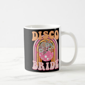 Disco Bruid Bruidsmeisje Retro Regenboog Bachelore Koffiemok