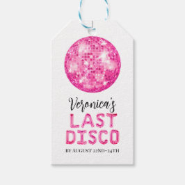 Disco Cowgirl Bachelorette Dank je Labels Cadeaulabel