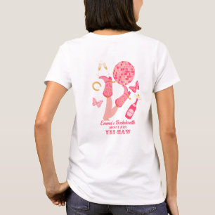 Disco Cowgirl Bachelorette Party T-shirt