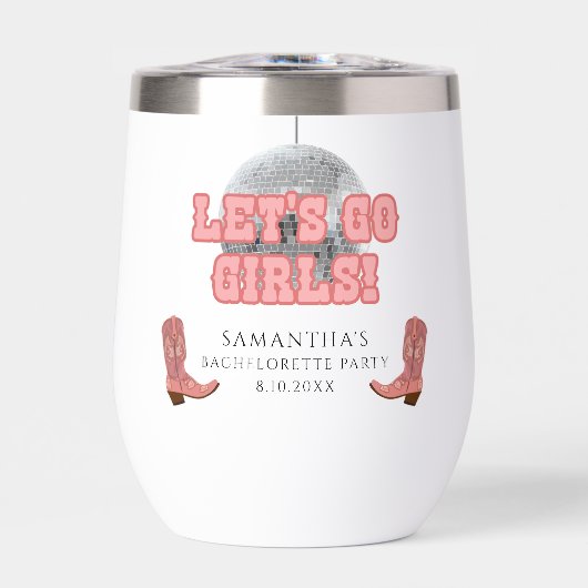 Disco Cowgirl Lets Go Girls Bachelorette Week-end (Avant)