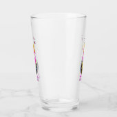 Disco Cowgirl Retro Bachelorette party Glas (Rechts)