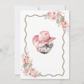 Disco Cowgirl Rodeo Birthday Invitation (Dos)