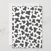 Disco Cowgirl Rodeo Western Invitation d'anniversa (Dos)