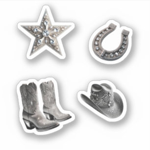 Disco Cowgirl Variety Sticker Pack