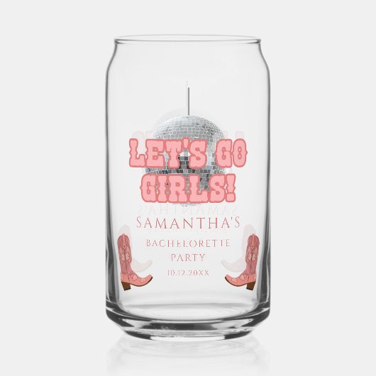 Disco Cowgirl Weekend Bachelorette Party (Recto)