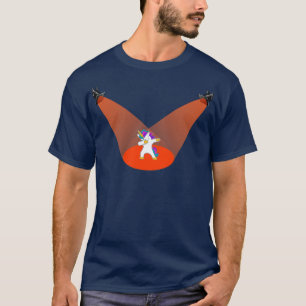 Disco DABBING Party Disco Hip Hop Eenhoorn Gift 3 T-shirt
