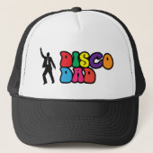 Disco Dad - A Psychedelic Gift for Dad Trucker Pet (Voorkant)