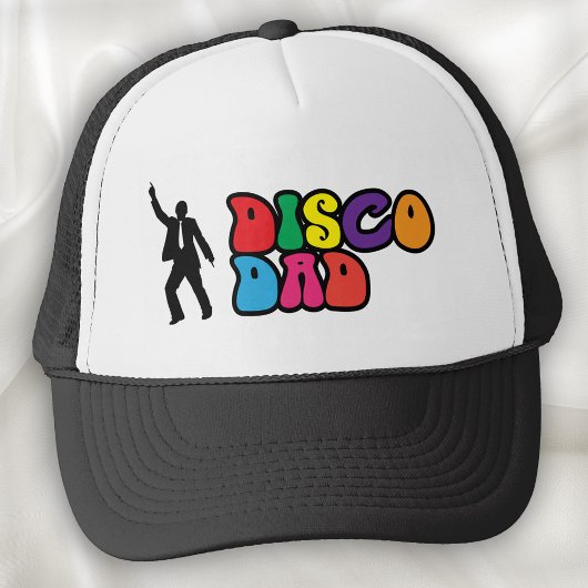 Disco Dad - A Psychedelic Gift for Dad Trucker Pet