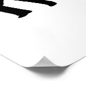 Disco Dad Poster - Een Psychedelic Gift voor papa (Hoek)