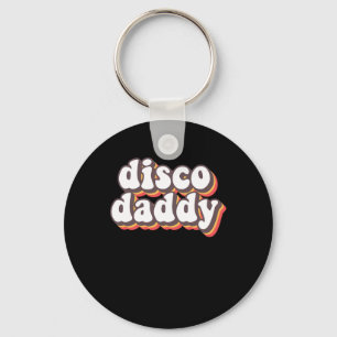 Disco Daddy Groovy Retro Hippie 70s Disco Outfits Sleutelhanger