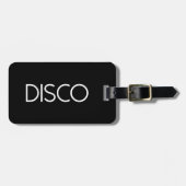 DISCO Dancing Bagagelabel (Voorkant horizontaal)