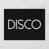 DISCO Dancing Briefkaart (Voorkant)