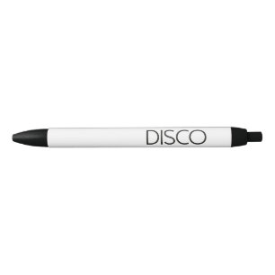 DISCO Dancing Zwarte Inkt Pen
