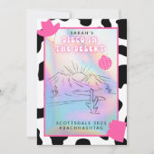 "Disco dans le désert" Invitation de Bach à Scotts (Devant)