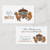 Disco Dansend Squirrels Kinder Contact Contactkaartje (Voorkant / Achterkant)