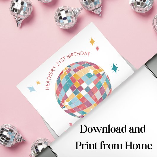 Disco Dansende Koninginnen Feestbord Poster