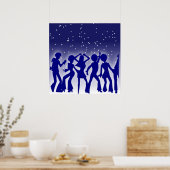 DISCO DANSERS POSTER (Keuken)