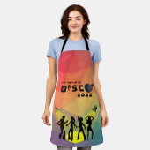 Disco-dansvloer retro multicolor viering schort (Gedragen)