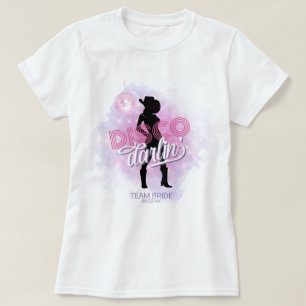 Disco Darlin' Bruidsmeisjes Team Bruid ID928 T-shirt