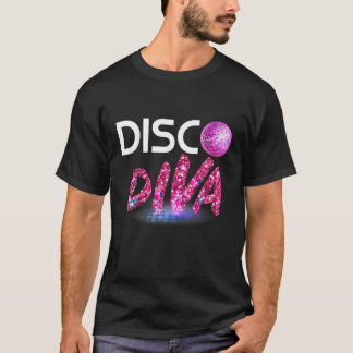 Disco Diva T-shirt Retro 70s Shirt Vintage 80s TSh