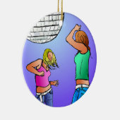 Disco Divas Keramisch Ornament (Rechts)