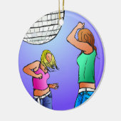 Disco Divas Keramisch Ornament (Links)