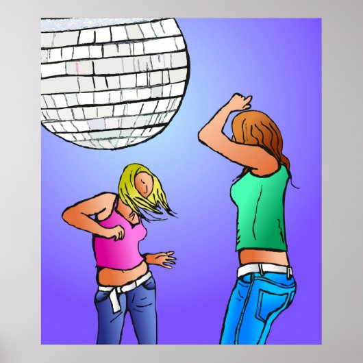 Disco Divas Poster (Voorkant)