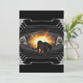 disco DJ-toetsenbord zwart, Deejay Kaart (Staand voorkant)