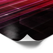 Disco Electronic Music Techno Party Background Art Perfect Poster (Hoek)