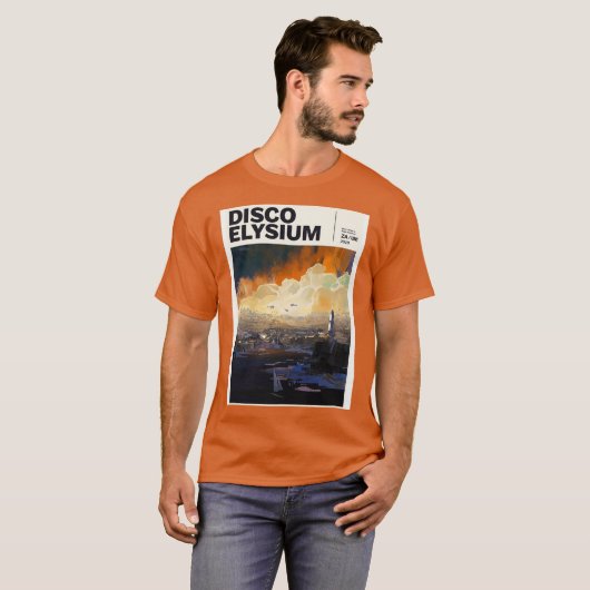 Disco Elysium Disco Elysium Disco Elysium Disco El T-shirt (Voorkant volledig)