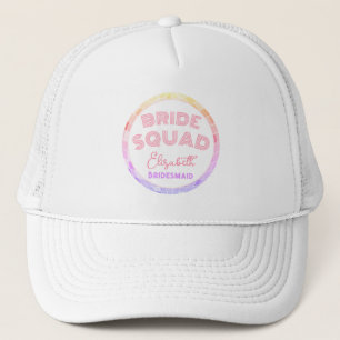Disco Fever Bachelorette Bruid Squad Bruidsmeisje Trucker Pet