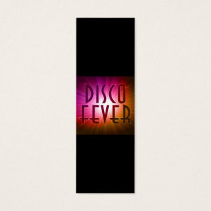 Disco Fever Bladwijzer Mini Visitekaartjes