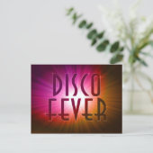 Disco Fever Briefkaart (Staand voorkant)