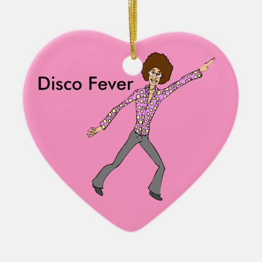 Disco Fever Herstel de herinneringen Keramisch Ornament (Voorkant)